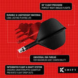 Target K-Shift Black No2 Integrated Flights & Shafts - view 4