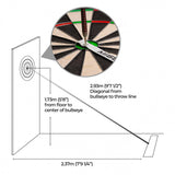 *Mission Measuring Tape Strip - Board And Oche Guide - Easy Set Up - view 5