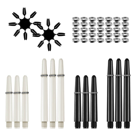 Mission Darts Accessory Kit - 90 Piece - Flights, Shafts - Steel Tip - view 3
