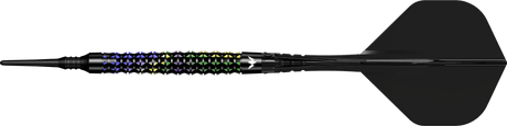 Mission Black Opal Darts - Soft Tip - 95% Tungsten - Black & Coral PVD - view 8