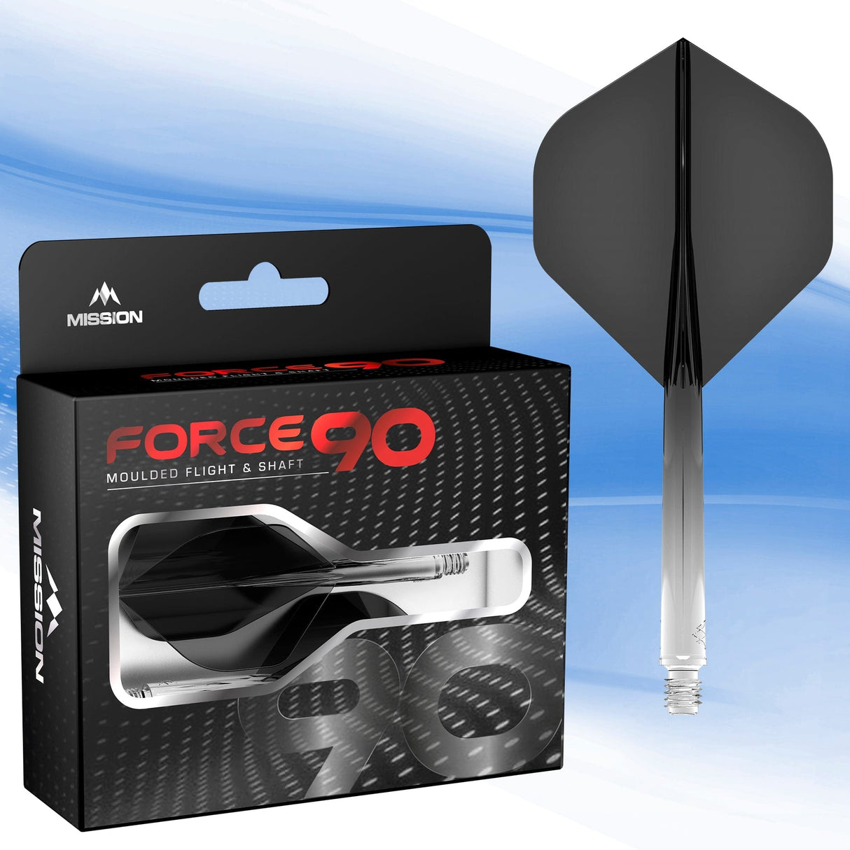 Mission Force 90 - New Moulded Flight & Shaft System - Standard No2 - Gradient - view 7