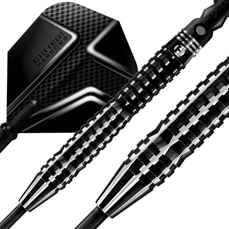 Black Knight 90% Tungsten Steel Tip Darts by Harrows - view 3