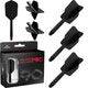 Mission Force 90 - New Moulded Flight & Shaft System - Black - Slim - The Darts Shop