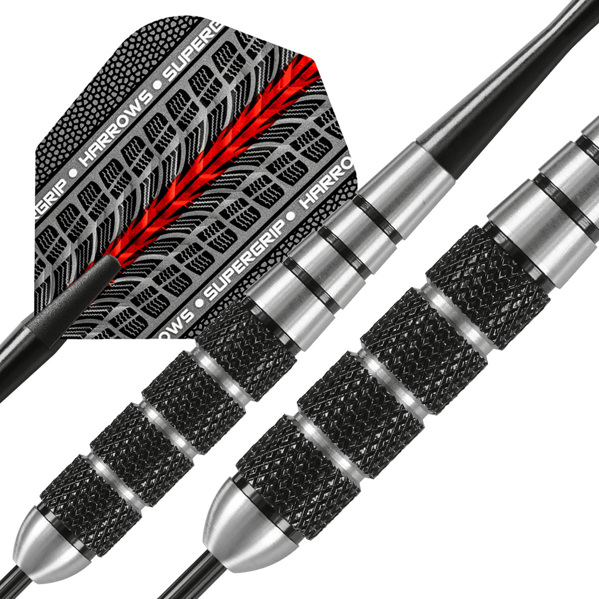 Harrows Black Jack Stainless Steel - Steel Tip Darts - view 3