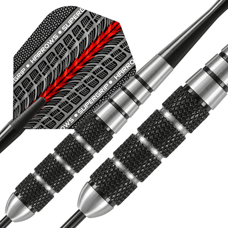 Harrows Black Jack Stainless Steel - Steel Tip Darts - view 3