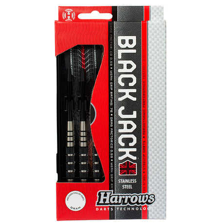 Harrows Black Jack Stainless Steel - Steel Tip Darts - view 5