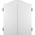 Mission Dartboard Cabinet - Deluxe Quality - Plain White