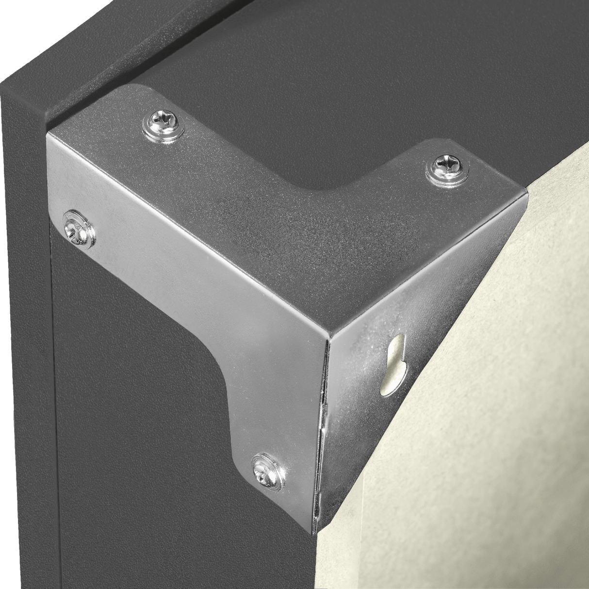 Mission Dartboard Cabinet - Deluxe Quality - Plain Grey - view 4