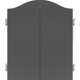 Mission Dartboard Cabinet - Deluxe Quality - Plain Grey - view 2