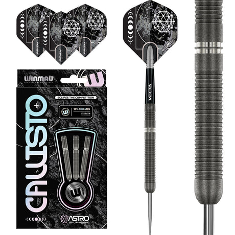 Winmau Callisto 01 90% Tungsten Steel Tip Darts