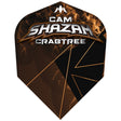 Mission Solo Dart Flights - 100 Micron - Standard No6 - Cam Crabtree - Bronze