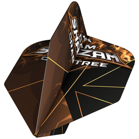 Mission Solo Dart Flights - 100 Micron - Standard No6 - Cam Crabtree - Bronze - view 2