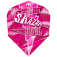 Mission Solo Dart Flights - 100 Micron - Standard No6 - Cam Crabtree - Pink