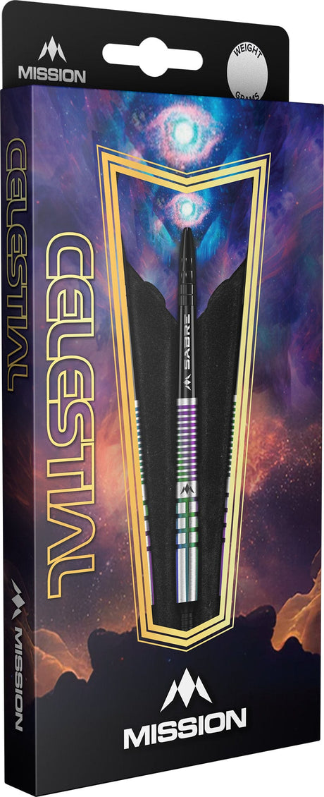 Mission Celestial Darts - Soft Tip - 95% Tungsten - Coral PVD - 18g - view 3