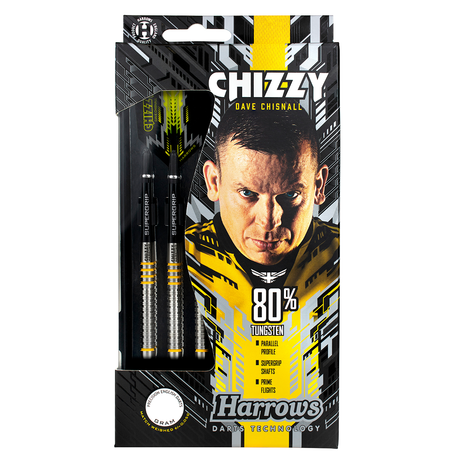 Dave Chisnall Chizzy 80% Tungsten Soft Tip Darts by Harrows - view 5
