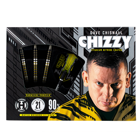 Dave Chisnall Chizzy 90% Tungsten Soft Tip Darts by Harrows - view 5