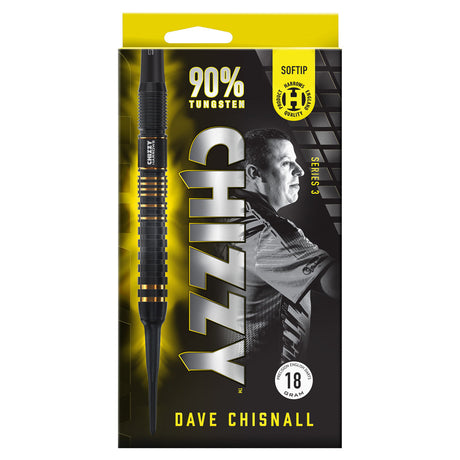 Dave Chisnall Chizzy Series 3 90% Tungsten Soft Tip Darts by Harrows - view 5