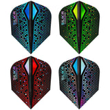 Silika Colourshift X Standard No6 Dart Flights by Harrows
