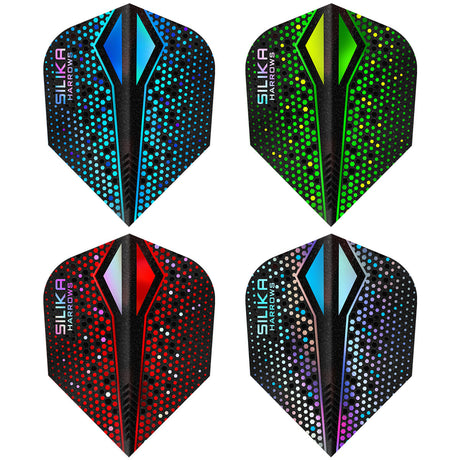 Silika Colourshift X Standard No6 Dart Flights by Harrows