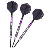 Mission Joe Croft Darts - Steel Tip - 95% Tungsten - Silver & Purple Electro - view 5