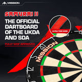 *Mission Samurai II Dartboard - Ultra Thin Wire - Professional Board - view 9