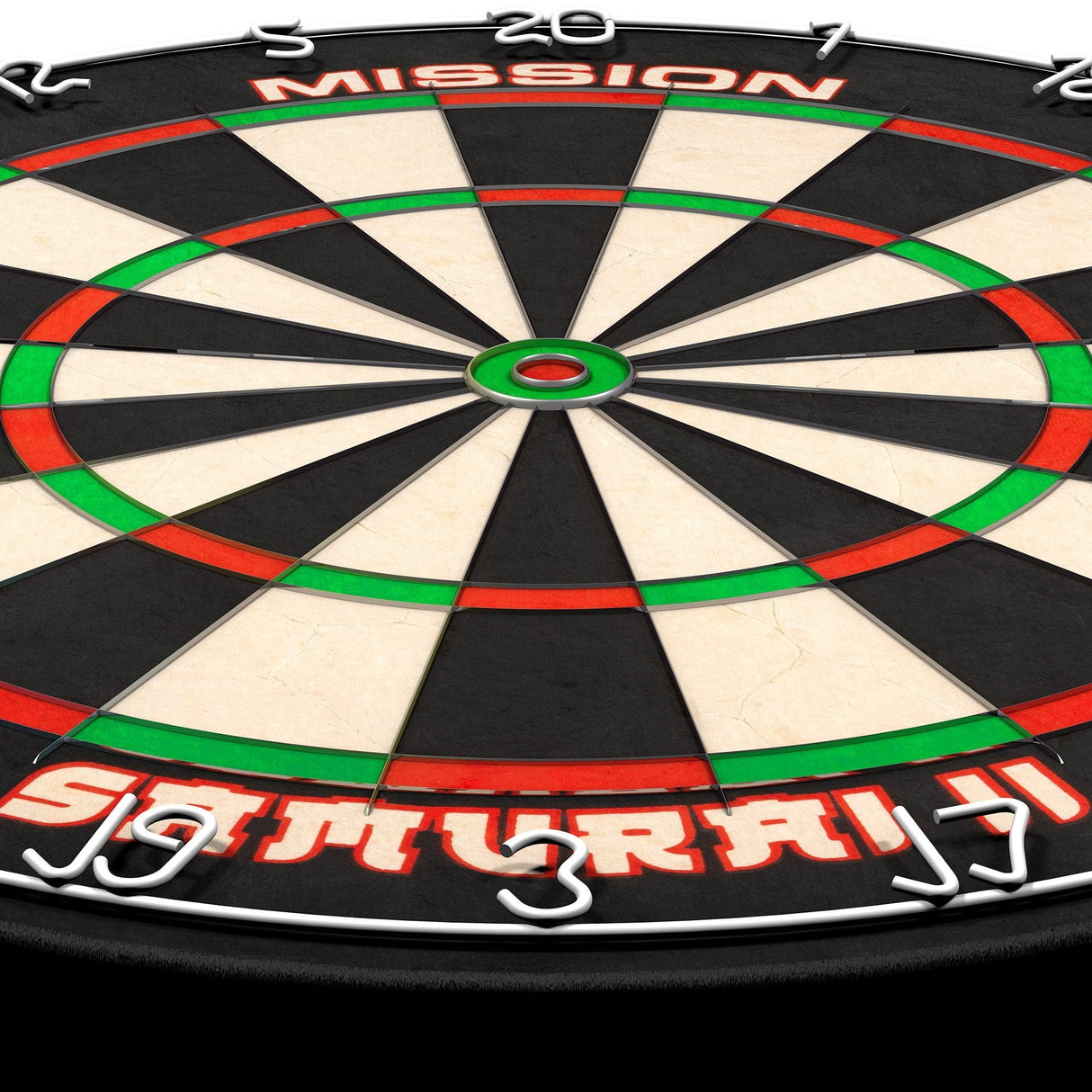 *Mission Samurai II Dartboard - Ultra Thin Wire - Professional Board - view 3