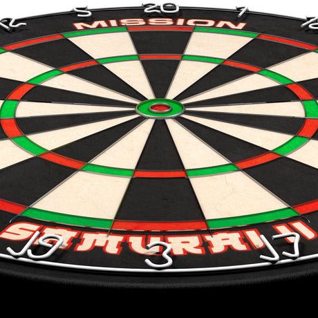 *Mission Samurai II Dartboard - Ultra Thin Wire - Professional Board - view 3