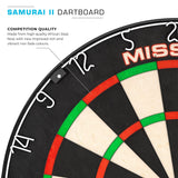 *Mission Samurai II Dartboard - Ultra Thin Wire - Professional Board - view 7