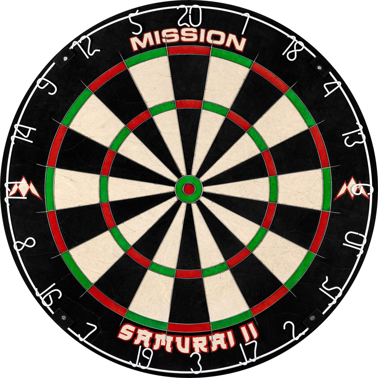 *Mission Samurai II Dartboard - Ultra Thin Wire - Professional Board