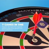 *Mission Magnetic Mayhem - Fun Darts Game - 7 Games in One - with 12 Magnetic Darts - view 2