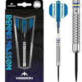 *Mission Dennis Nilsson Darts - Steel Tip - 95% Tungsten - Silver