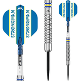 *Mission Dennis Nilsson Darts - Steel Tip - 95% Tungsten - Silver - view 2
