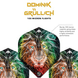 Mission Solo Dart Flights - 100 Micron - Std - No2 - Dominik Grüllich - view 3