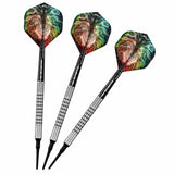 Mission Dominik Grüllich Darts - Soft Tip - 95% Tungsten - Silver-Black Rings - view 5