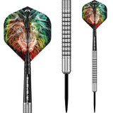 Mission Dominik Grüllich Darts - Steel Tip - 95% Tungsten - Silver-Black Rings - view 2