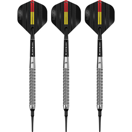 Mission Mike De Decker Darts - Soft Tip - Brass - Tungsten Look - 18g - view 2