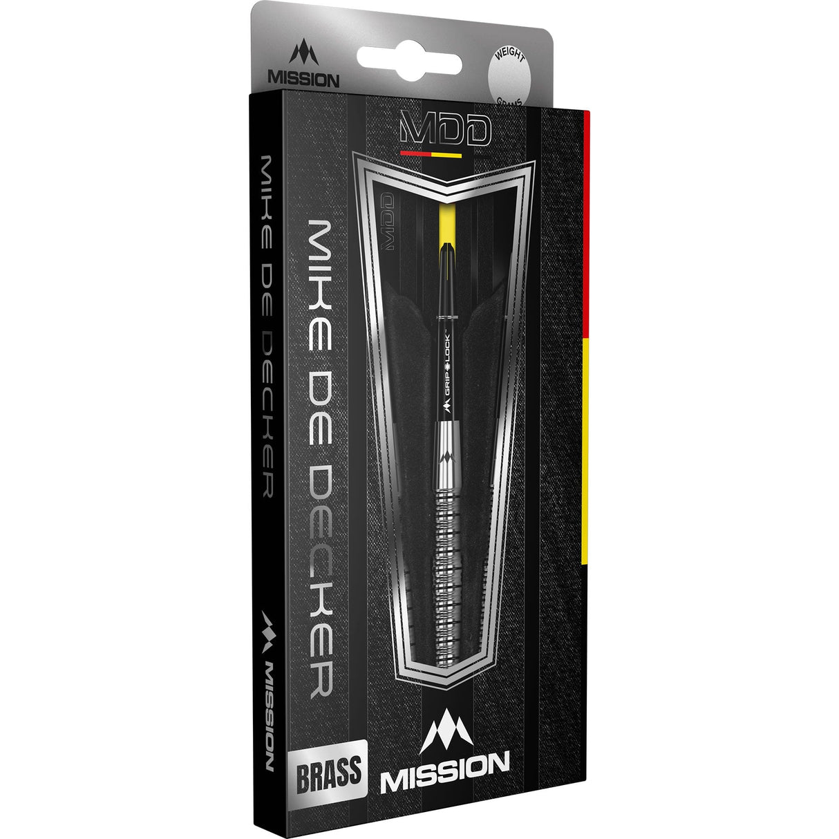 Mission Mike De Decker Darts - Soft Tip - Brass - Tungsten Look - 18g - view 3