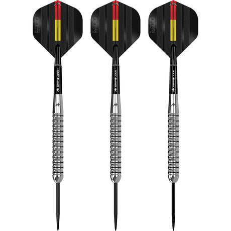 Mission Mike De Decker Darts - Steel Tip - Brass - Tungsten Look - 20g - view 2