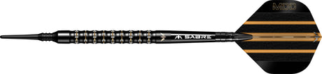 Mission Mike De Decker Darts - Soft Tip - 95% Tungsten - Black & Gold PVD - 20g - view 4