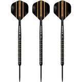 Mission Mike De Decker Darts - Steel Tip - 95% Tungsten - Black & Gold PVD - view 2