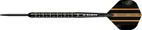 Mission Mike De Decker Darts - Steel Tip - 95% Tungsten - Black & Gold PVD - view 4