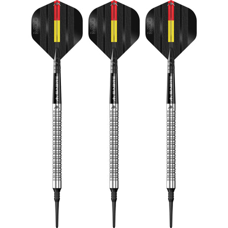 Mission Mike De Decker Darts - Soft Tip - 95% Tungsten - Silver - 20g - view 2
