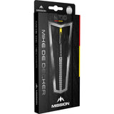 Mission Mike De Decker Darts - Soft Tip - 95% Tungsten - Silver - 20g - view 3