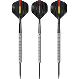 Mission Mike De Decker Darts - Steel Tip - 95% Tungsten - Silver - The Darts Shop