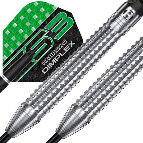Harrows Dimplex S3 Tapered 90% Tungsten Steel Tip Darts - view 3