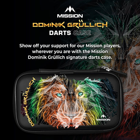 Mission Darts Players- EVA Dart Case - Dominik Grüllich - view 2