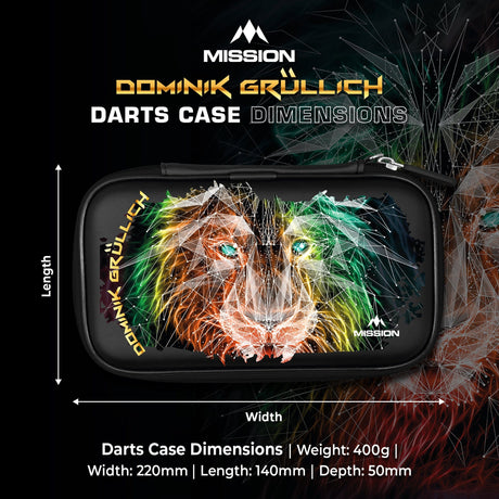 Mission Darts Players- EVA Dart Case - Dominik Grüllich - view 5