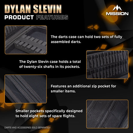 Mission Darts Players- EVA Dart Case - Dylan Slevin - view 4