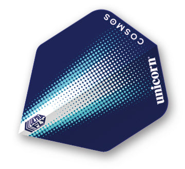 Unicorn Ultrafly Dart Flights Big Wing Cosmos Comet Blue
