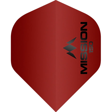 Mission Logo 150 Dart Flights - 150 Micron - No2 - Std - Matt - view 5